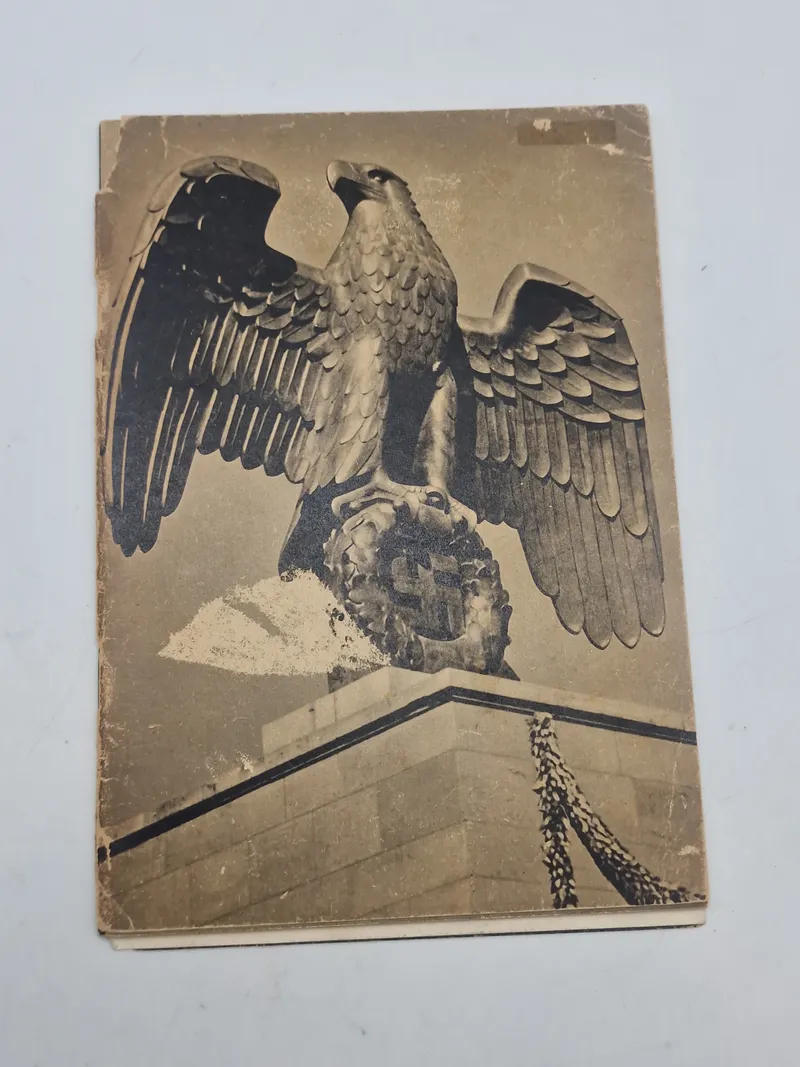 Original Dansk sjælden SS hverve folder