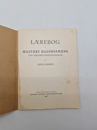 Lærebog militært håndgemæng