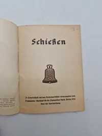 Originalt hæfte skydning olympiaden 1936 Berlin