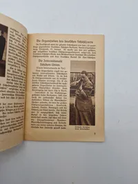 Originalt hæfte skydning olympiaden 1936 Berlin