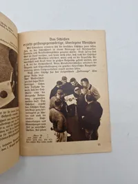 Originalt hæfte skydning olympiaden 1936 Berlin