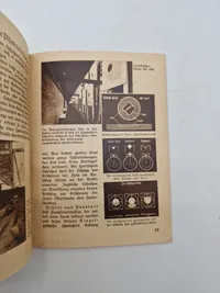 Originalt hæfte skydning olympiaden 1936 Berlin