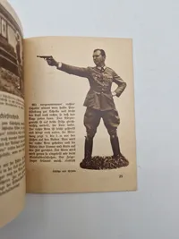 Originalt hæfte skydning olympiaden 1936 Berlin
