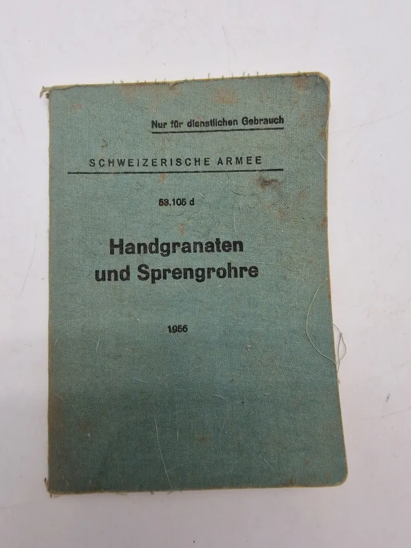 Swiss bog om håndgranater