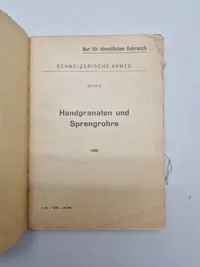 Swiss bog om håndgranater