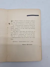 Skyde reglement for fodfolket 1912