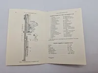 Beskrivning kulsprutepistol M40 Thompson 1940