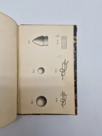 Ekstremet sjælden bog om våbenlære 1855
