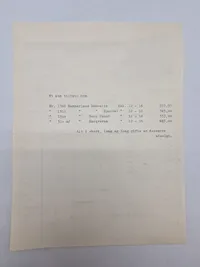 Original Jagtvåben faktura 1941