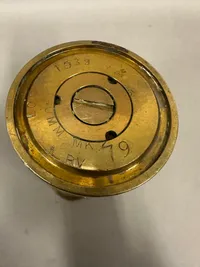 Skyttegravskunst, vase fremstillet af 40 mm WW2 hylster