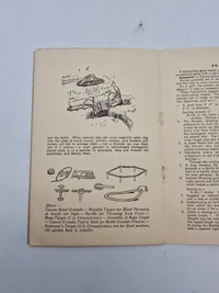 Originalt Engelsk WW2 hæfte granat træning