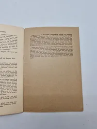 Originalt Engelsk WW2 hæfte granat træning