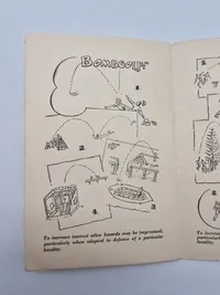 Originalt Engelsk WW2 hæfte granat træning