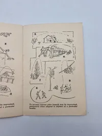Originalt Engelsk WW2 hæfte granat træning