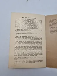 Originalt Engelsk WW2 hæfte granat træning
