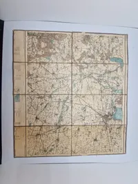 Originale Danske Militærkort WW1 og frem