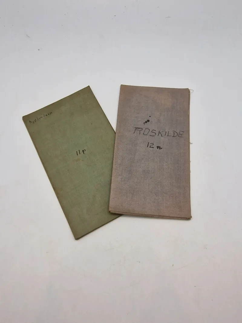 Originale Danske Militærkort WW1 og frem