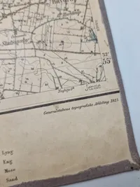 Originale Danske Militærkort WW1 og frem