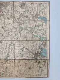 Originale Danske Militærkort WW1 og frem