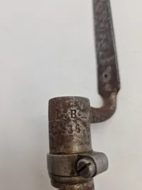 Original Dansk 1848 bajonet godt stemplet