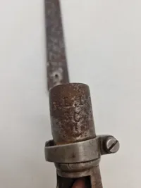 Original Dansk 1848 bajonet godt stemplet