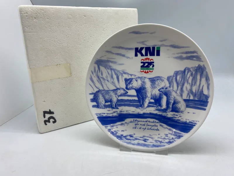 Original plakette, Grønland med kasse