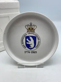 Original plakette - Kongelig grønlandsk handel
