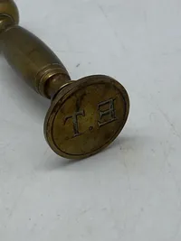 Originalt E.T stempel, messing