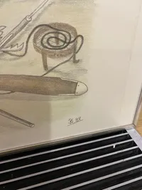 Original Grønlandica tegning, signeret - skal afhentes i Vordingborg