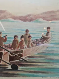 Original Grønlandica tegning - Jørgen Eskildsen