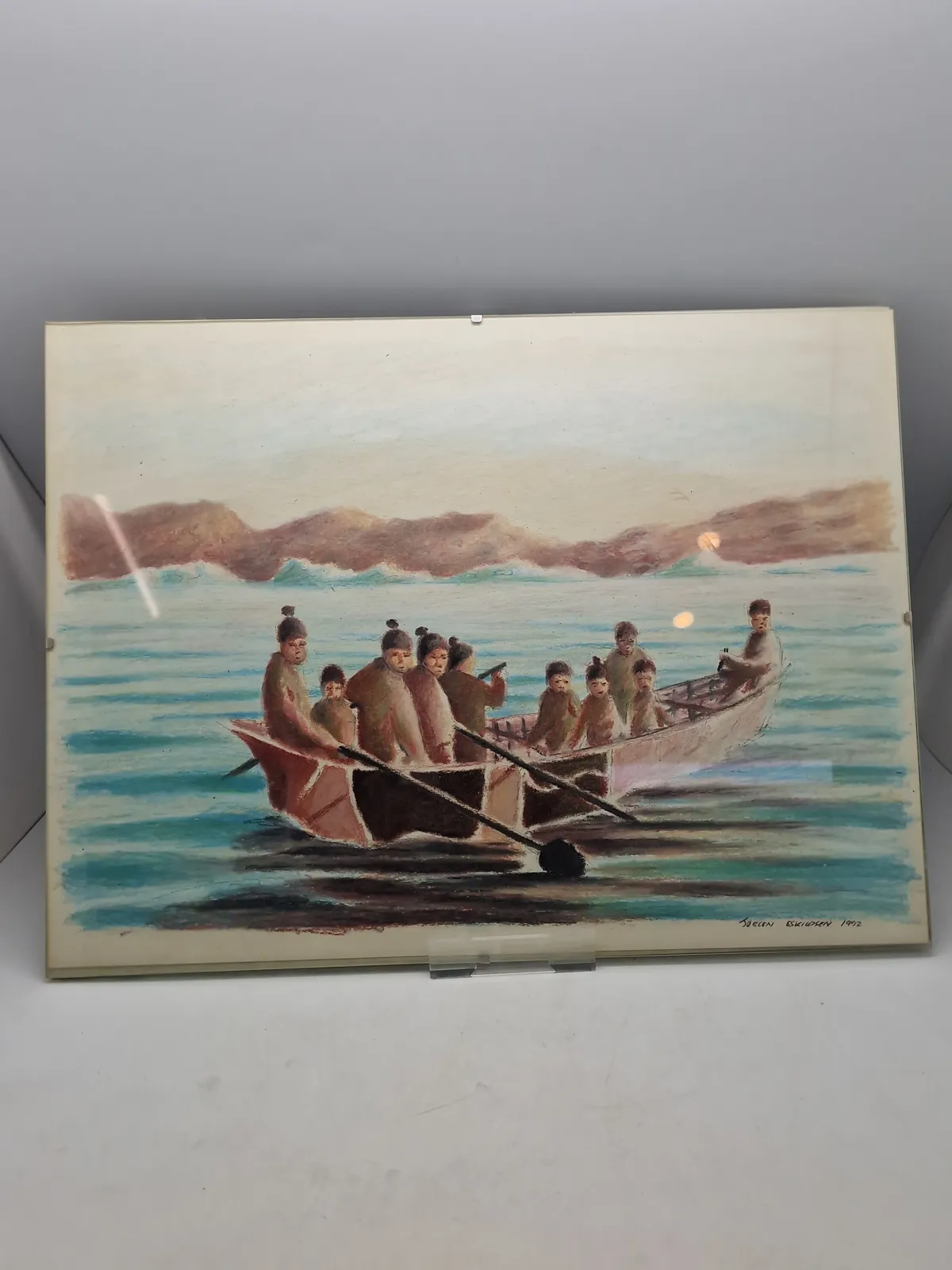 Original Grønlandica tegning - Jørgen Eskildsen