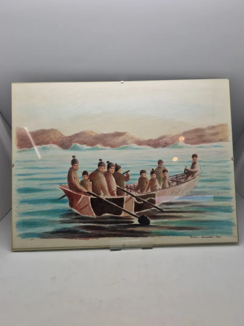 Original Grønlandica tegning - Jørgen Eskildsen