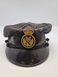 Original kasket fra de svenske statsbaner