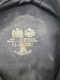 Original kasket for brandfoged - ww2