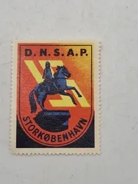 DNSAP mærkat - Efterkrigs
