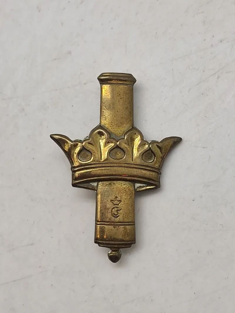 Originalt regimentsmærke, Kongens Artilleriregiment (stor)