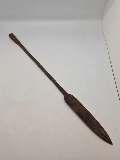 Originalt afrikansk jagtspyd