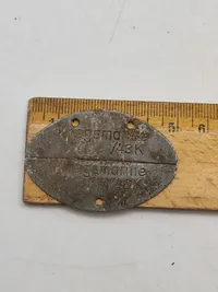 Original tysk Kriegsmarine erkennungsmarke - Marinehelfer
