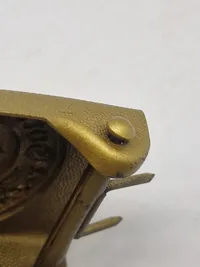 Originalt bæltespænde for Wasserschütz Polizei, ww2 - sjældent set til salg i dk, stemplet bagpå