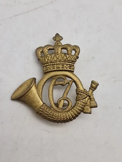 Originalt baretmærke fra det danske Jægerkorps