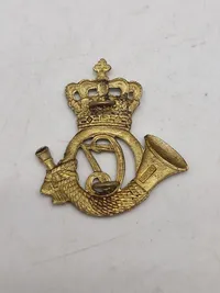 Originalt baretmærke fra det danske Jægerkorps