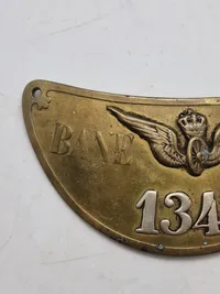 Original ringkrave for banevagt