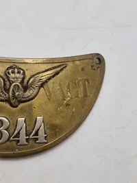 Original ringkrave for banevagt