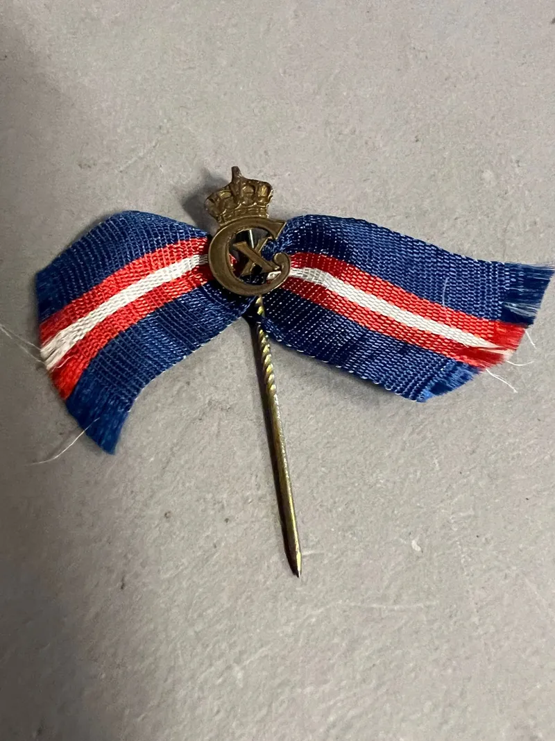 Original Dansk pin fra modstandsbevægelsen
