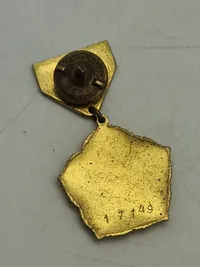 Original Medal Mongolia, 25 Years of the Mongol People’s Revolution