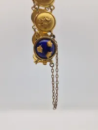 Veludført originalt svensk militær armbånd