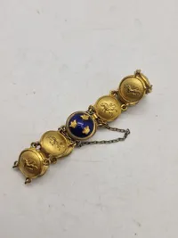 Veludført originalt svensk militær armbånd