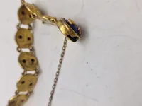 Veludført originalt svensk militær armbånd