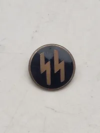 Originalt ustemplet Dansk produceret SS pin ( Heimburger)  kendes i få eksemplarer