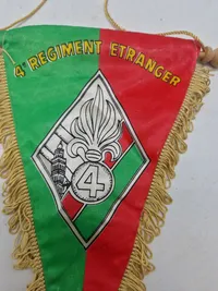 Originalt mini banner fra fremmedlegionen